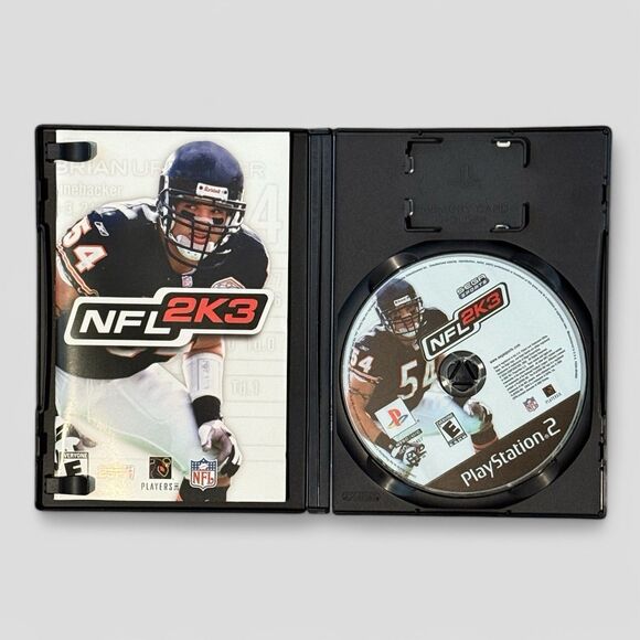NFL 2K3 PS2 PlayStation 2 Complete CIB Retro Football Game Original Box & Manual - Picture 3 of 3
